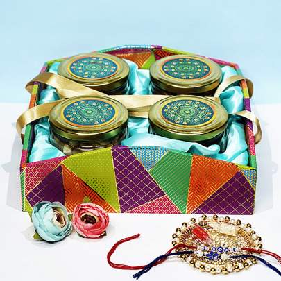 Choco Blossom Pure Pyaar Rakhi Box