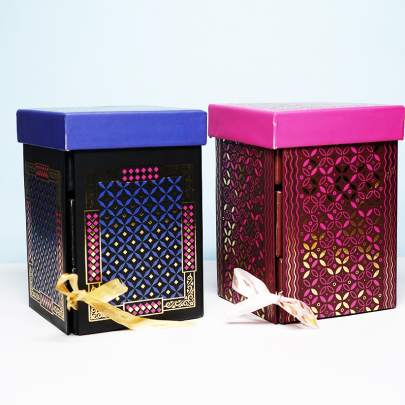 Choco Blossom Rakshabandhan Special Sweet Box   Pink